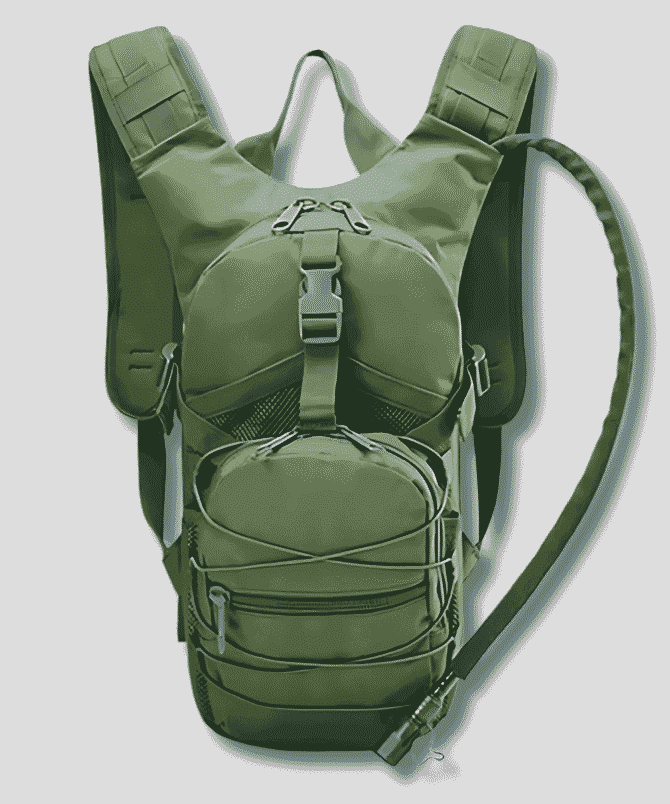 Outdoor Hydration Backpack Camel Bag With 3Liters Water Bladder For Hiking, Camping, Cycling - Image 3